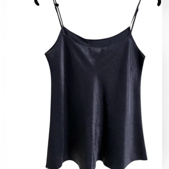 Vince Satin Cami – Coastal Midnight Blue – Size M – NWOT Minimalist Luxe Top - Picture 5 of 10